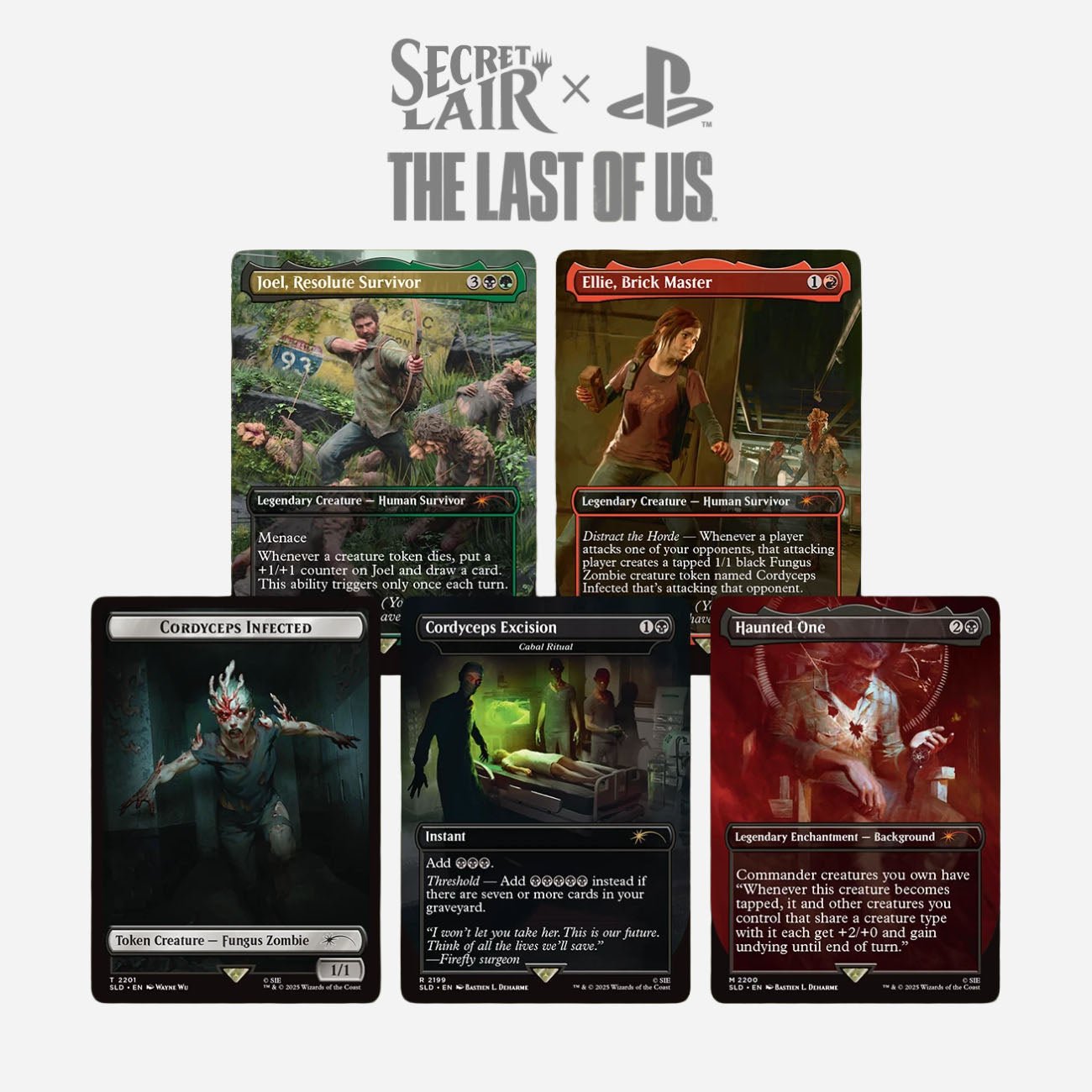 MTG Magic: The Gathering - Secret Lair - The Last of Us: Part I - Made In Camelot MTG Magic: The Gathering - Secret Lair - The Last of Us: Part I - Made In Camelot