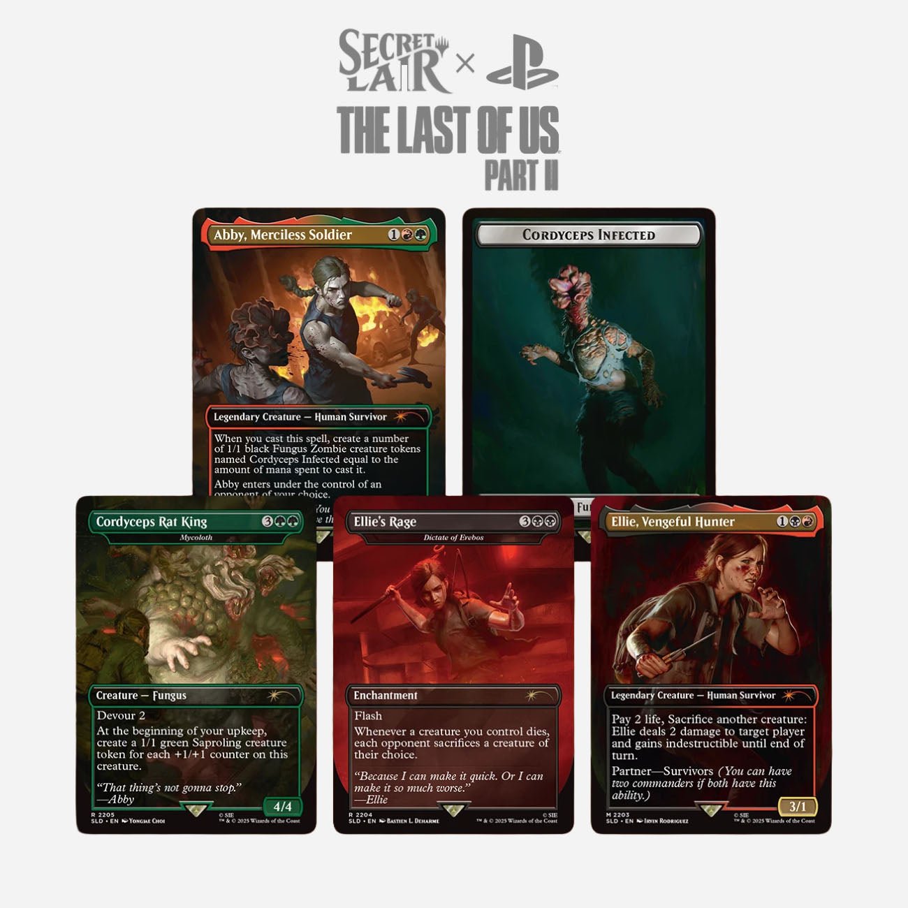MTG Magic: The Gathering - Secret Lair - The Last of Us: Part II