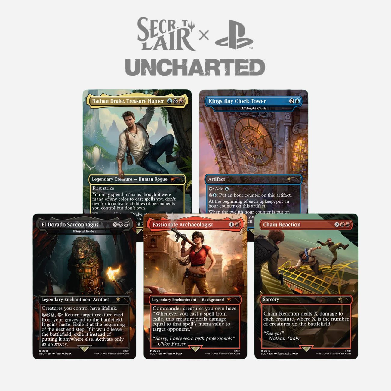 マジック：ザ・ギャザリング MTG Secret Lair x Uncharted Magic: The Gathering: Secret Lair x Uncharted - Tritex Games Ltd