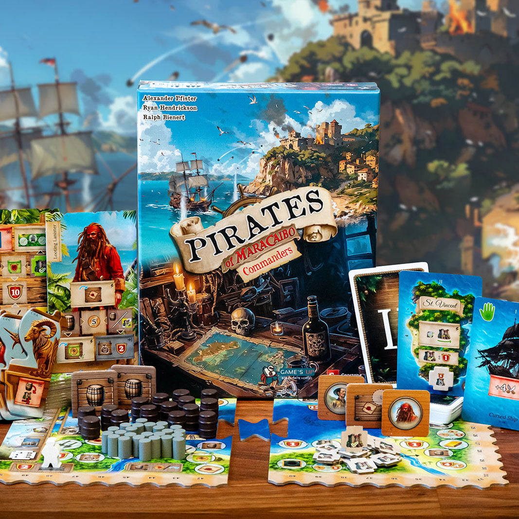 Pirates of Maracaibo: Commanders Expansion - Made In Camelot