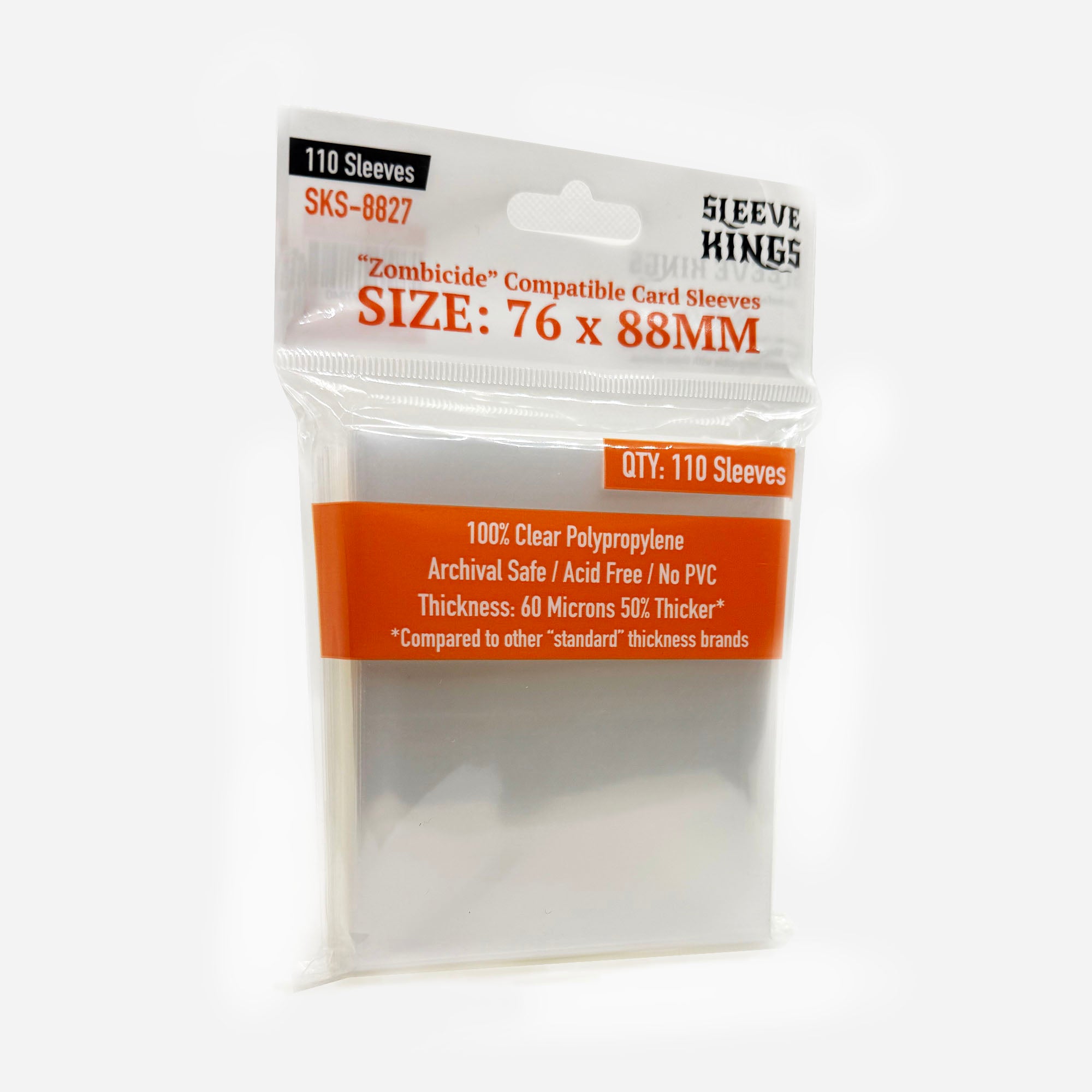 zombicide card sleeves Sleeve Kings - 76x88mm