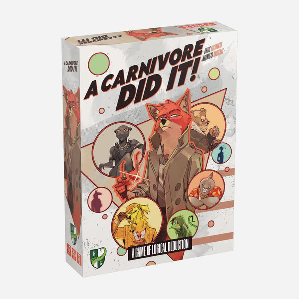A Carnivore Did It! Card Game - Made In Camelot