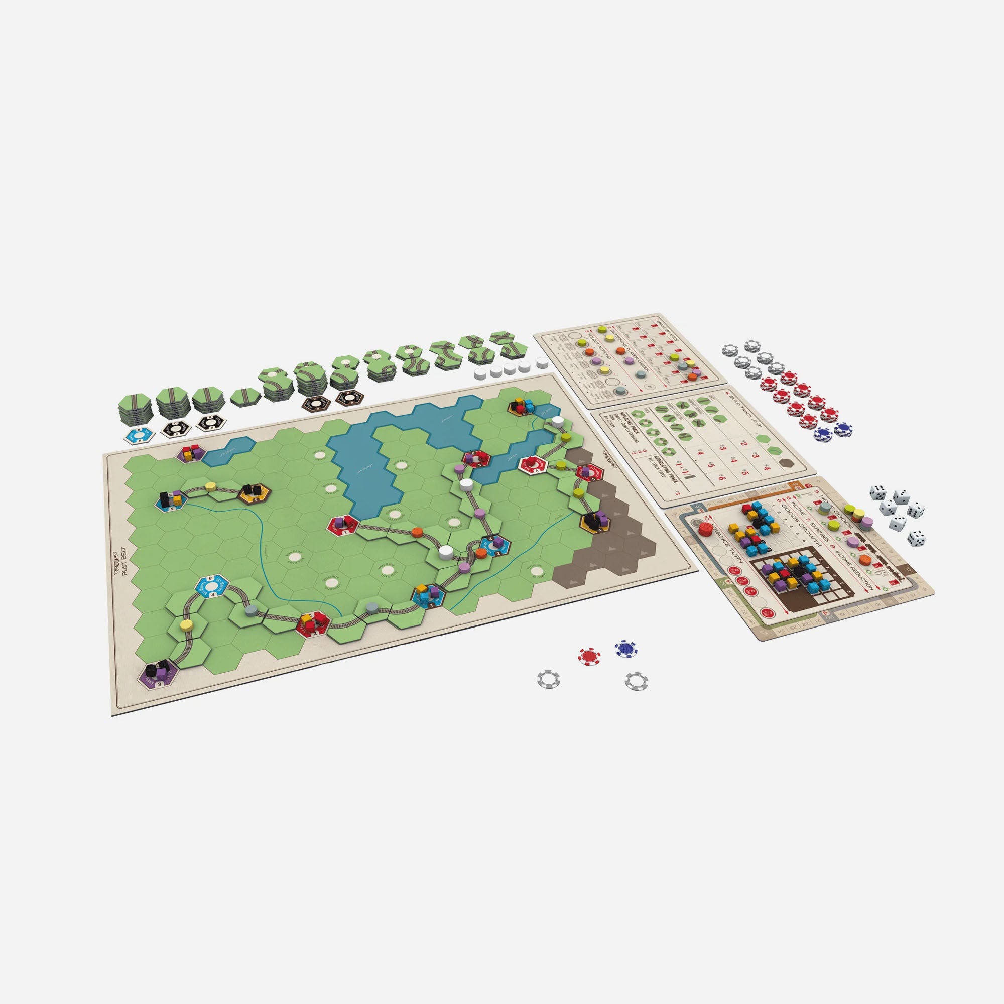 Age of Steam Deluxe Board Game - Made In Camelot