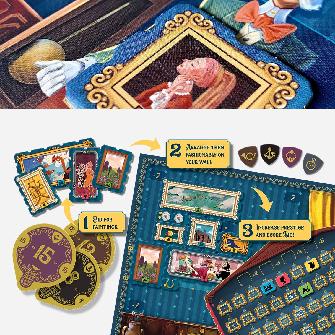 Art Society Board Game - Made In Camelot