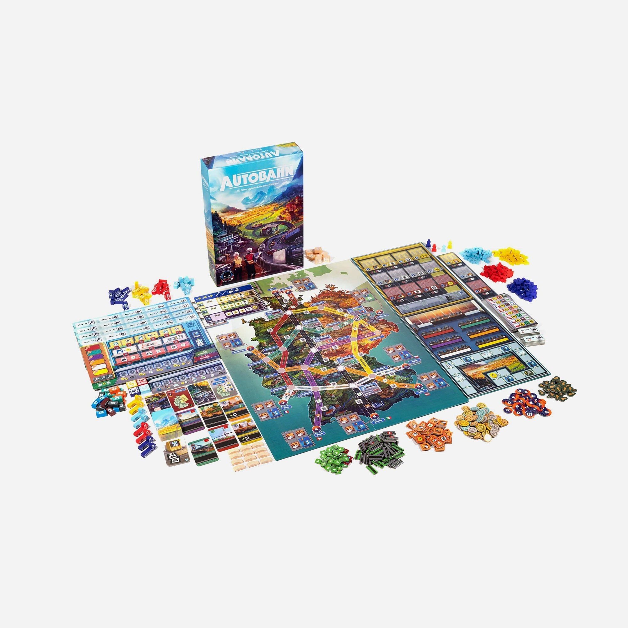 Autobahn Board Game - Made In Camelot