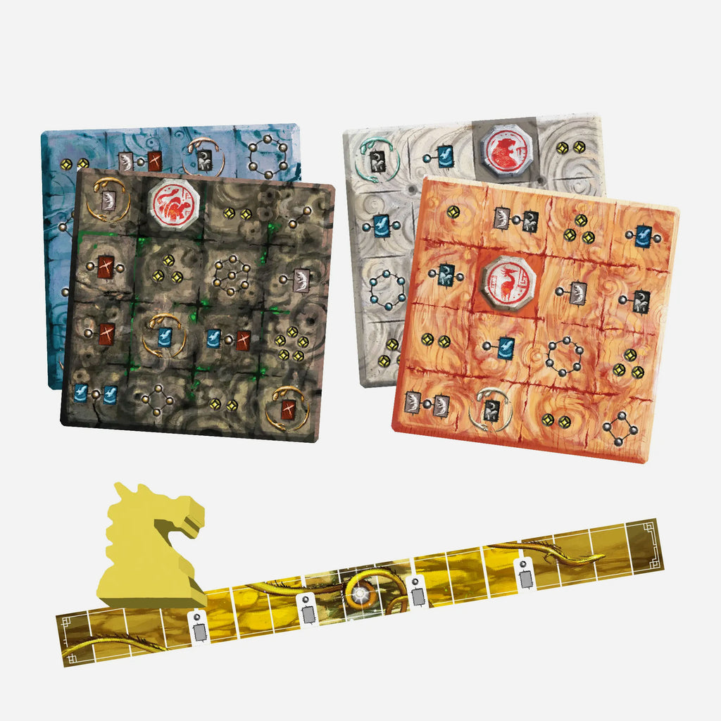 Azure Board Game - Includes Azure: Cosmos Expansion Made In Camelot