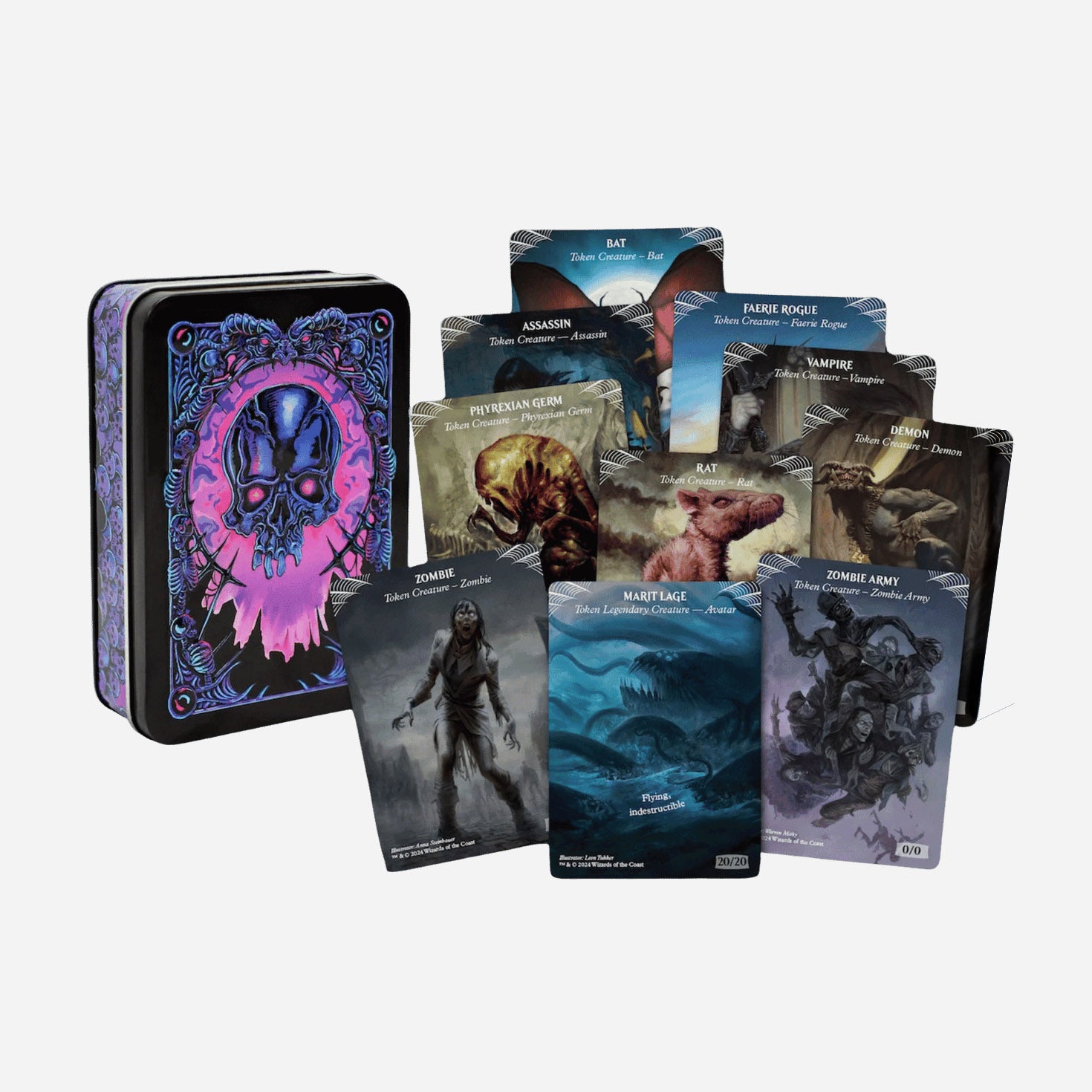 MTG マナトークンセット 5種 BEADLE & GRIMM’S　未開封 Beadle & Grimms - Magic: The Gathering - Black Mana Token Set