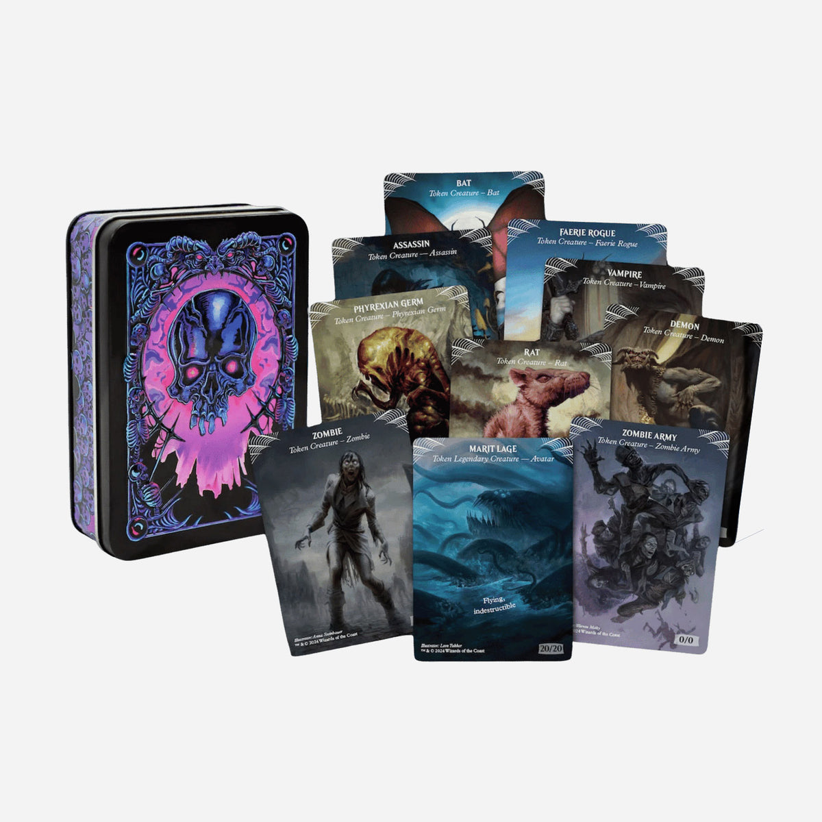 MTG Beadle & Grimms - Black Mana Token Set - Made In Camelot