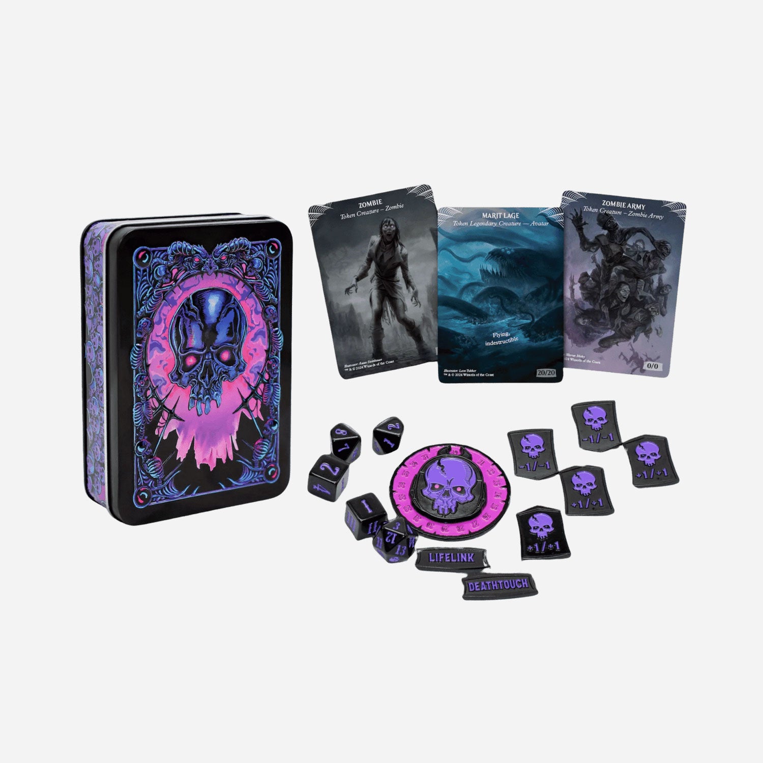 MTG マナトークンセット 5種 BEADLE & GRIMM’S　未開封 Beadle & Grimms - Magic: The Gathering - Black Mana Token Set