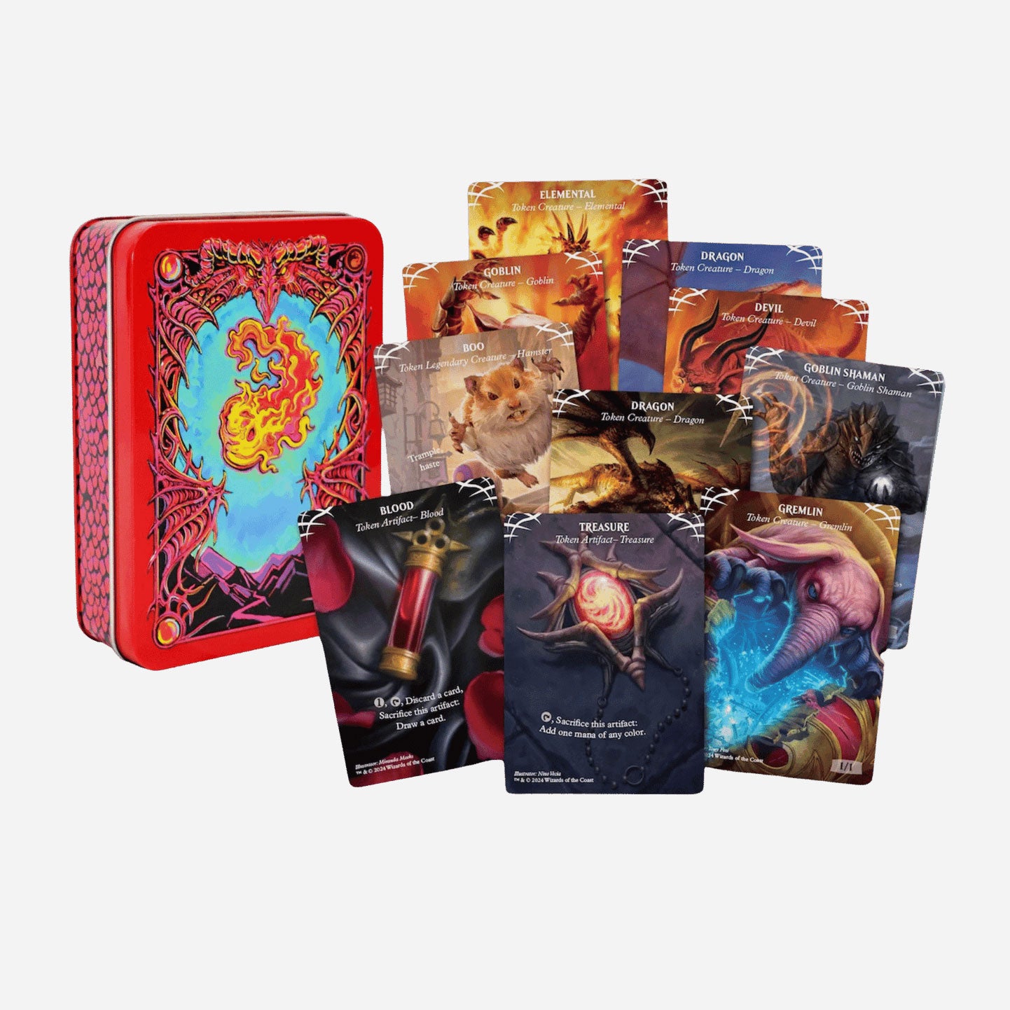 MTG Beadle & Grimms - Red Mana Token Set