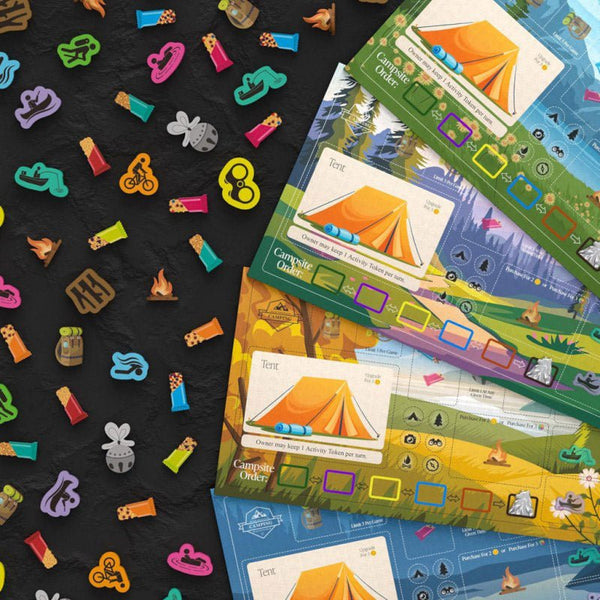 Bear Mountain Camping Adventure Board Game - Made In Camelot