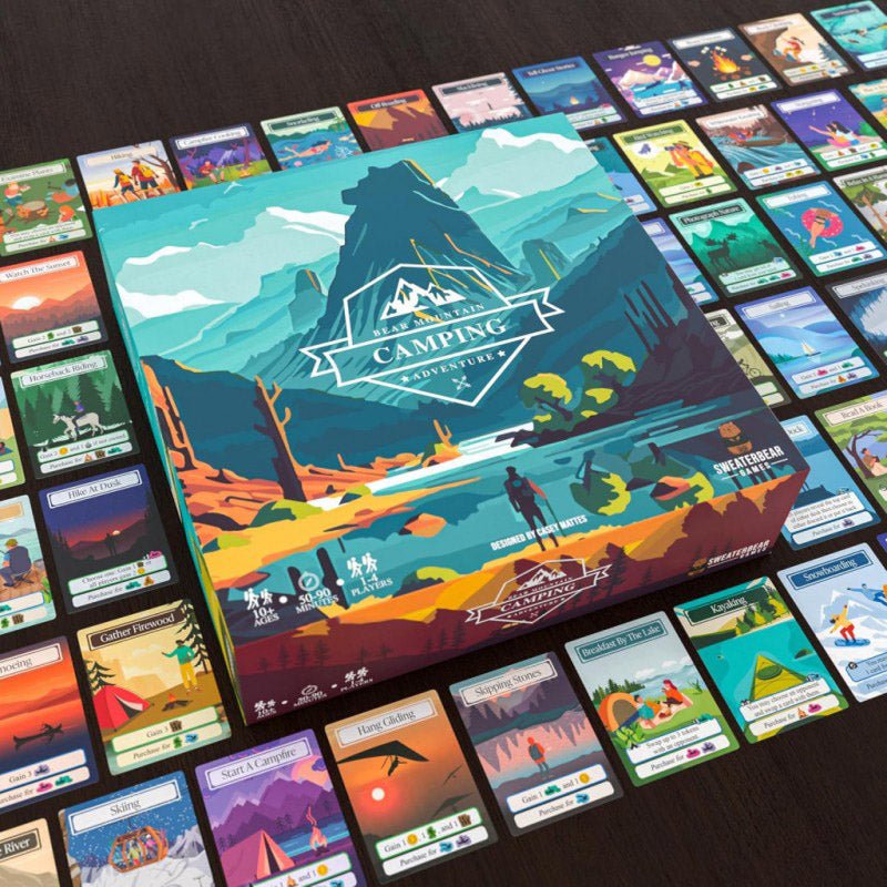Bear Mountain Camping Adventure Board Game - Made In Camelot