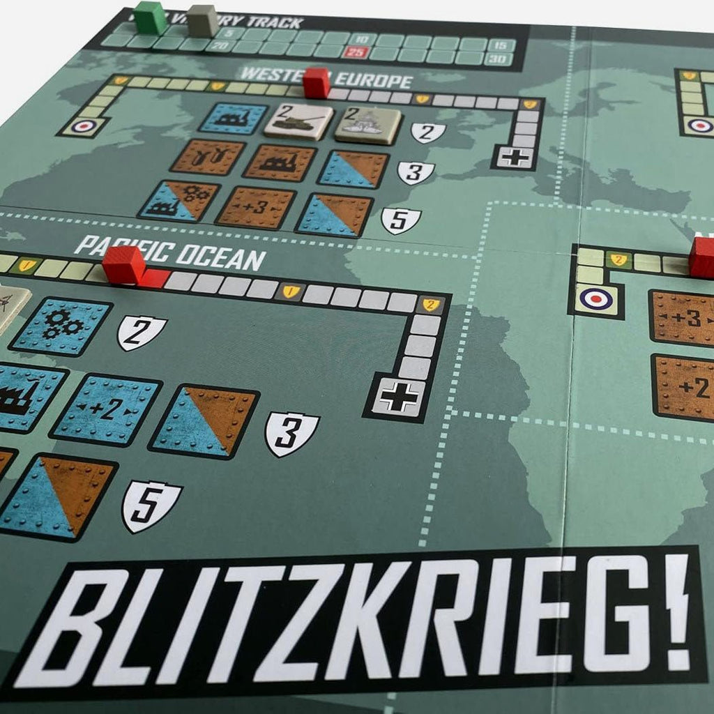 Blitzkrieg!: World War Two in 20 Minutes Board Game - Made In Camelot