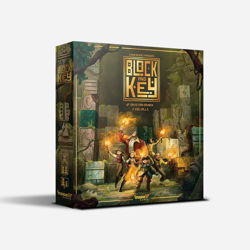 Block and Key Board Game