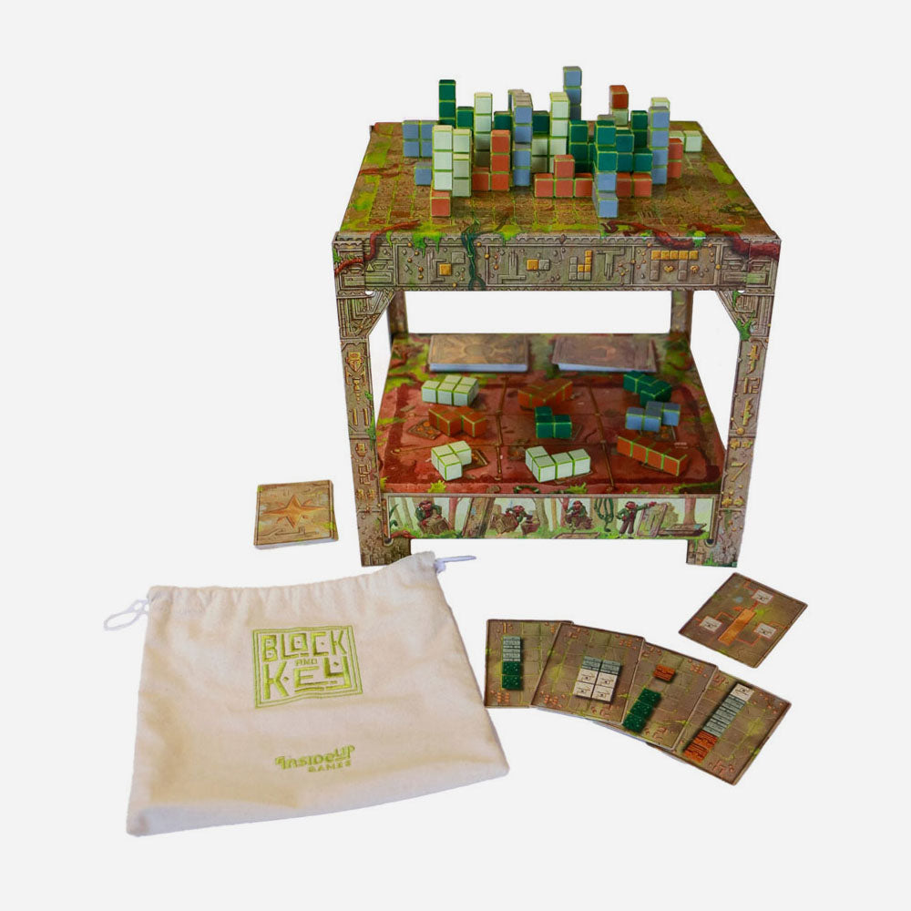 Block and Key Board Game