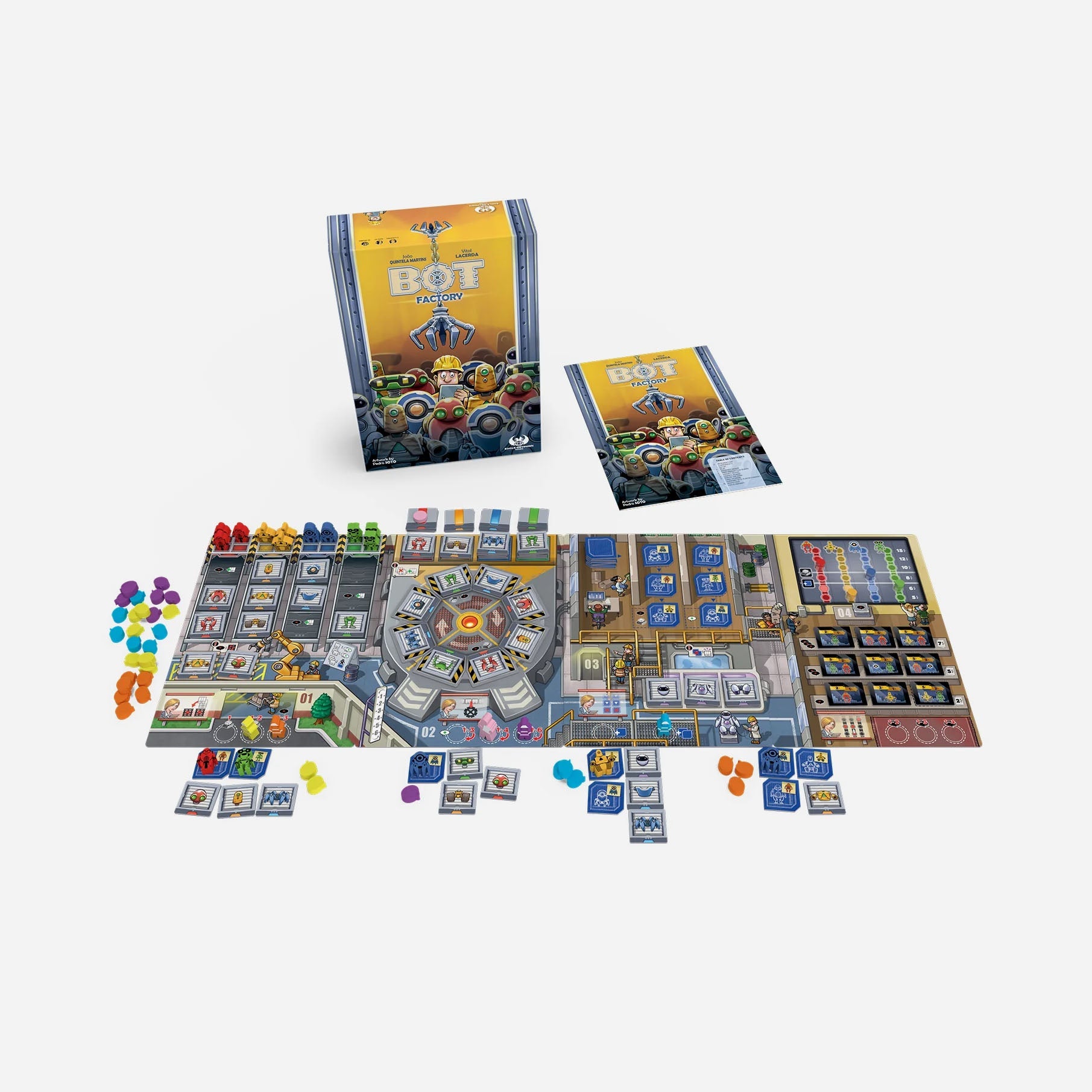 Bot Factory Board Game Made In Camelot