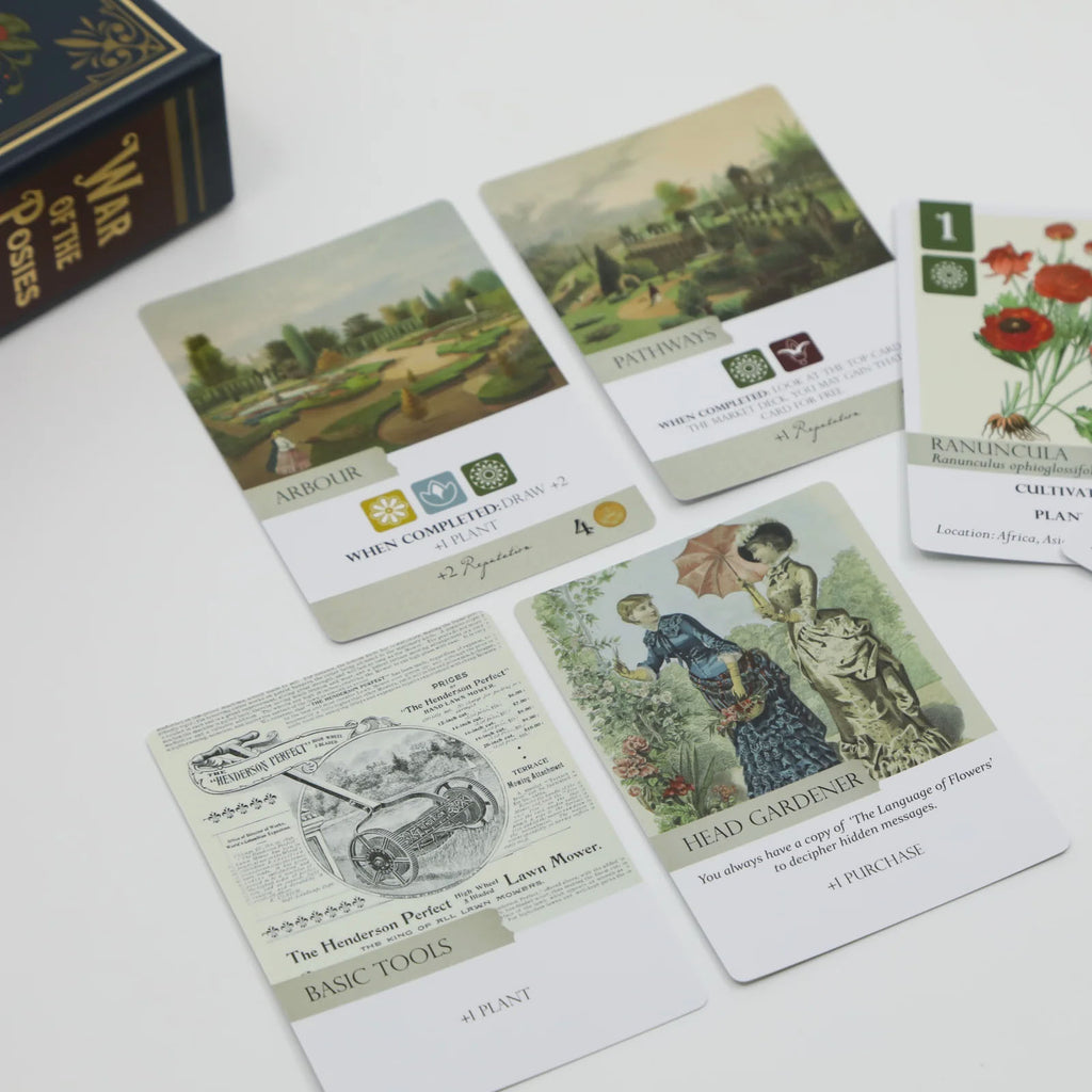 Botany: War of the Posies Board Game - Made In Camelot