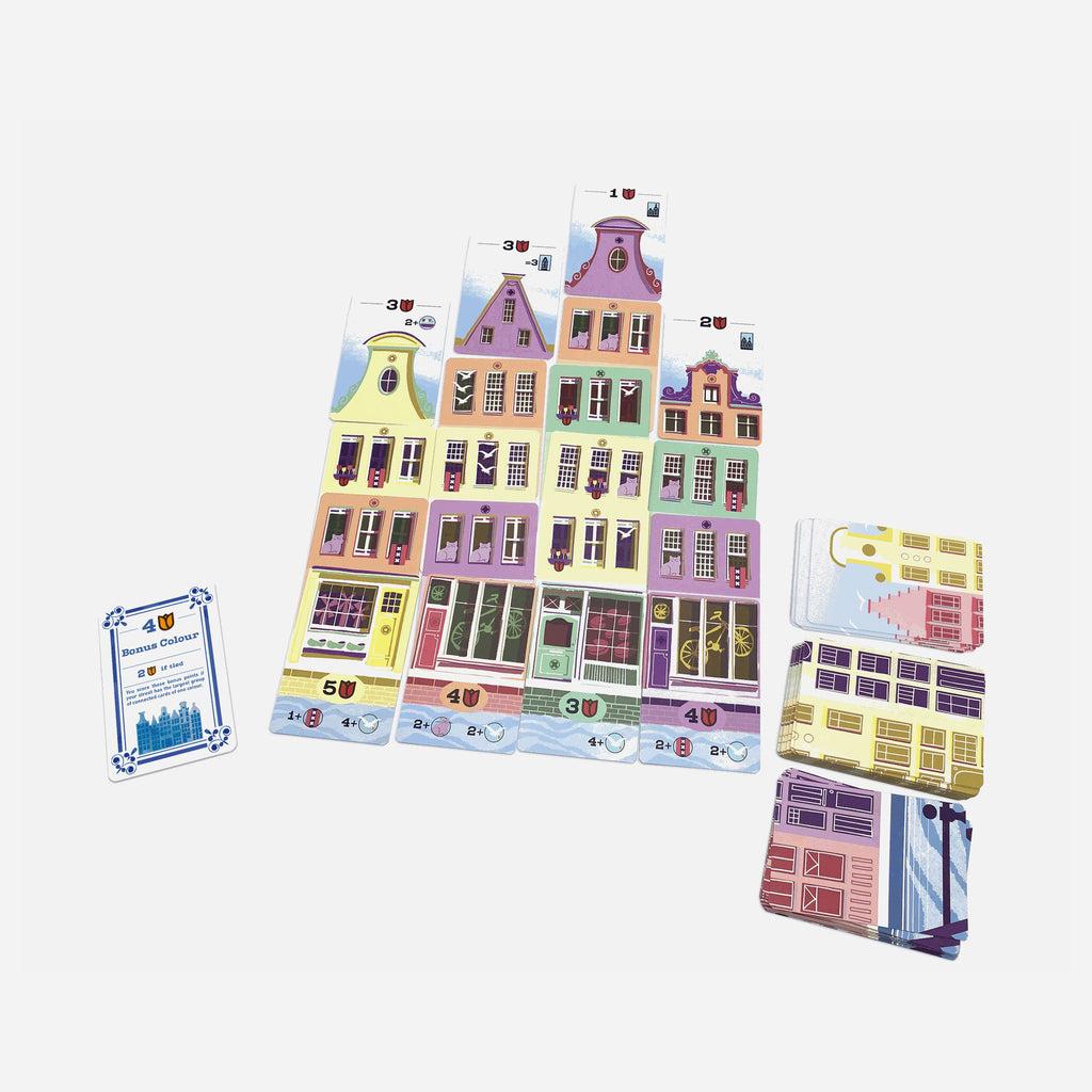 Canal Houses Card Game Made In Camelot