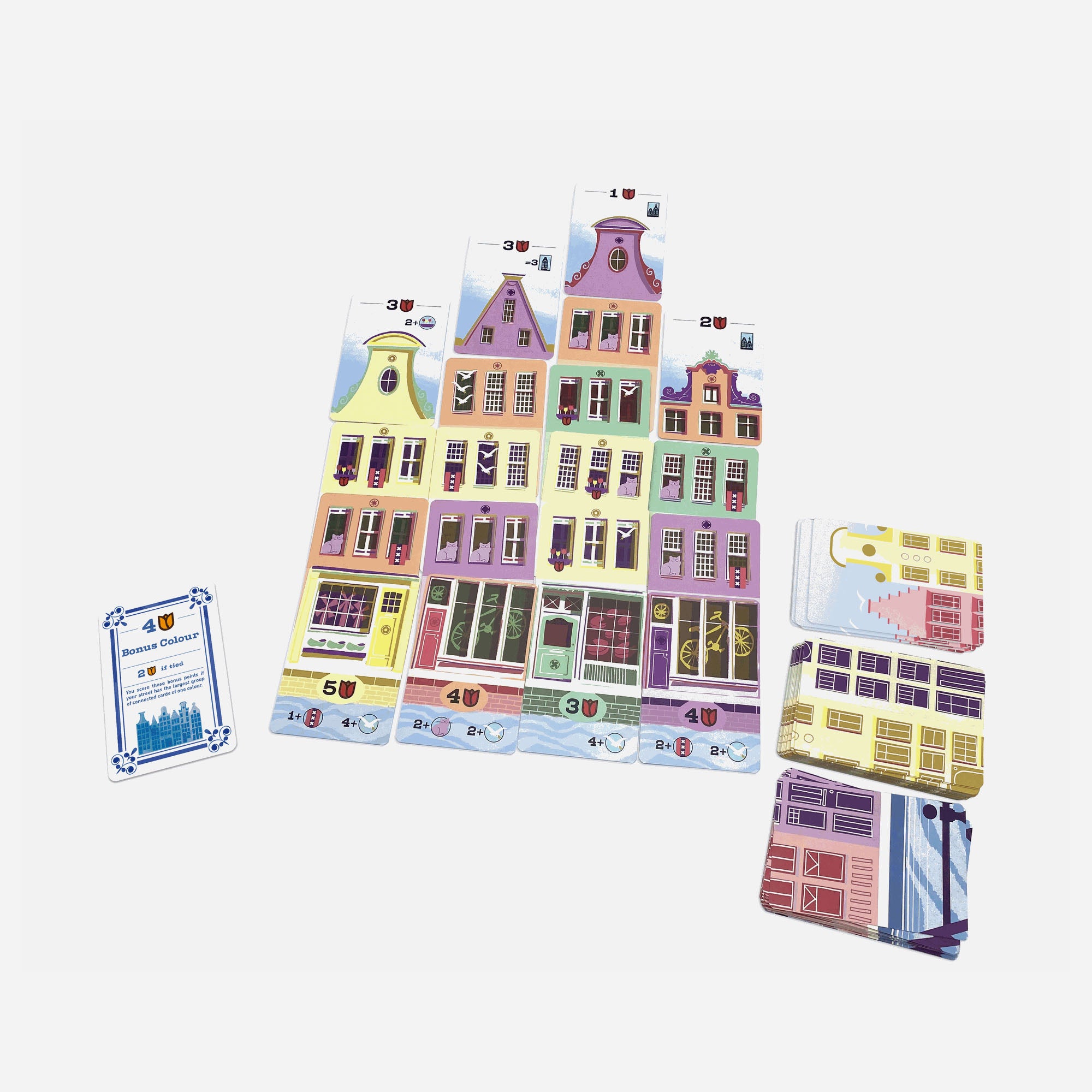 Canal Houses Card Game Made In Camelot