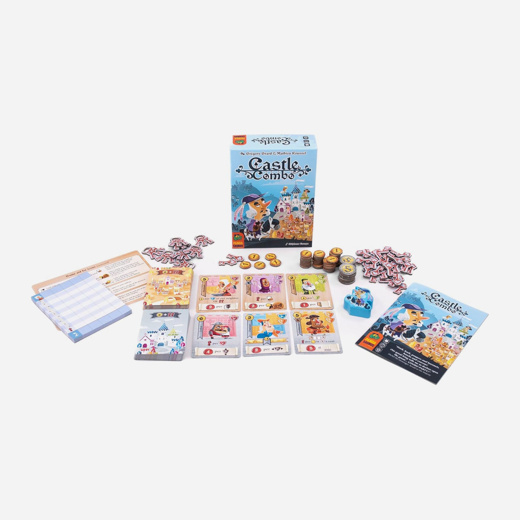 Castle Combo Card Game Made In Camelot