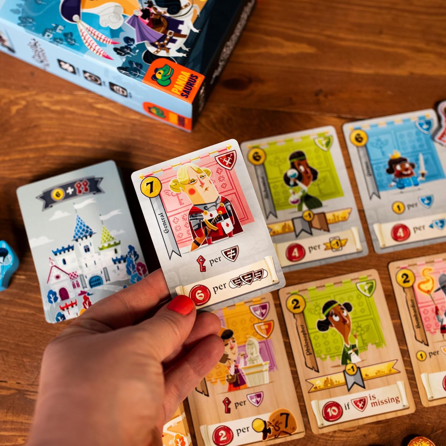 Castle Combo Card Game Made In Camelot