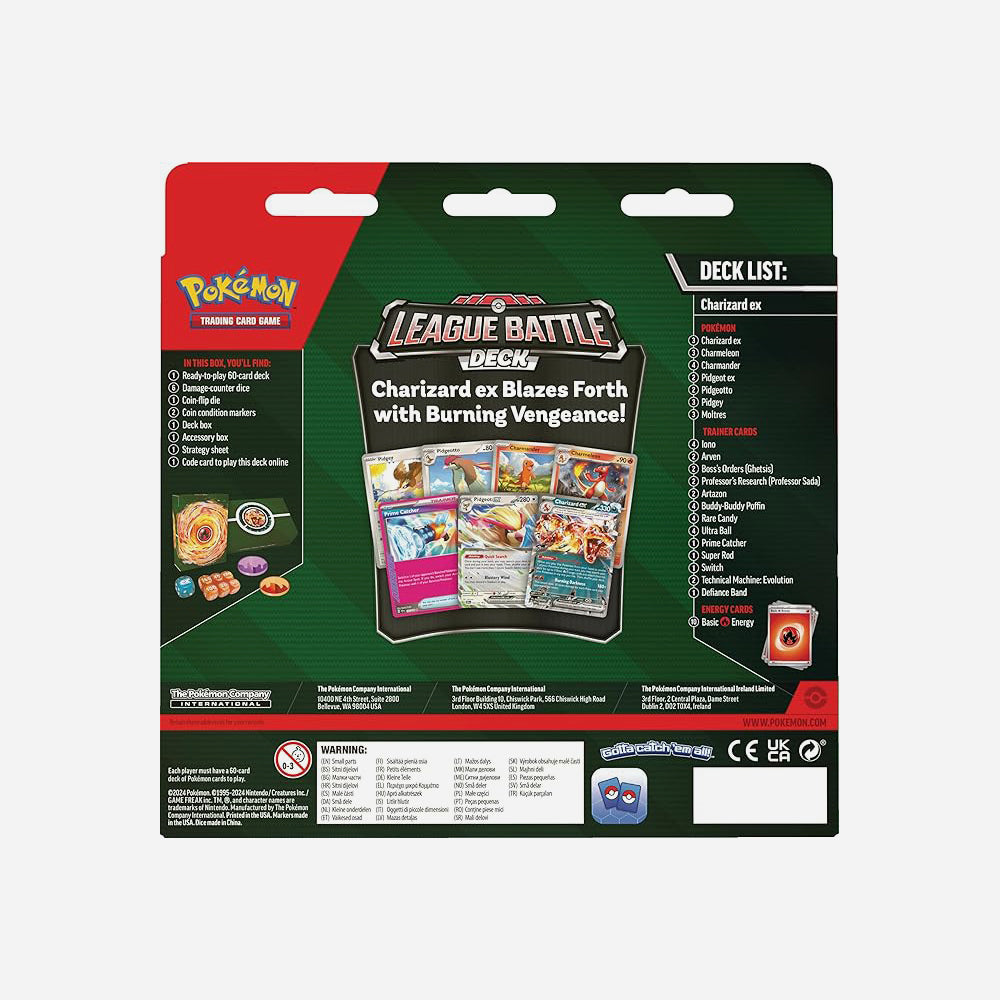 Pokémon Charizard ex League Battle Decks