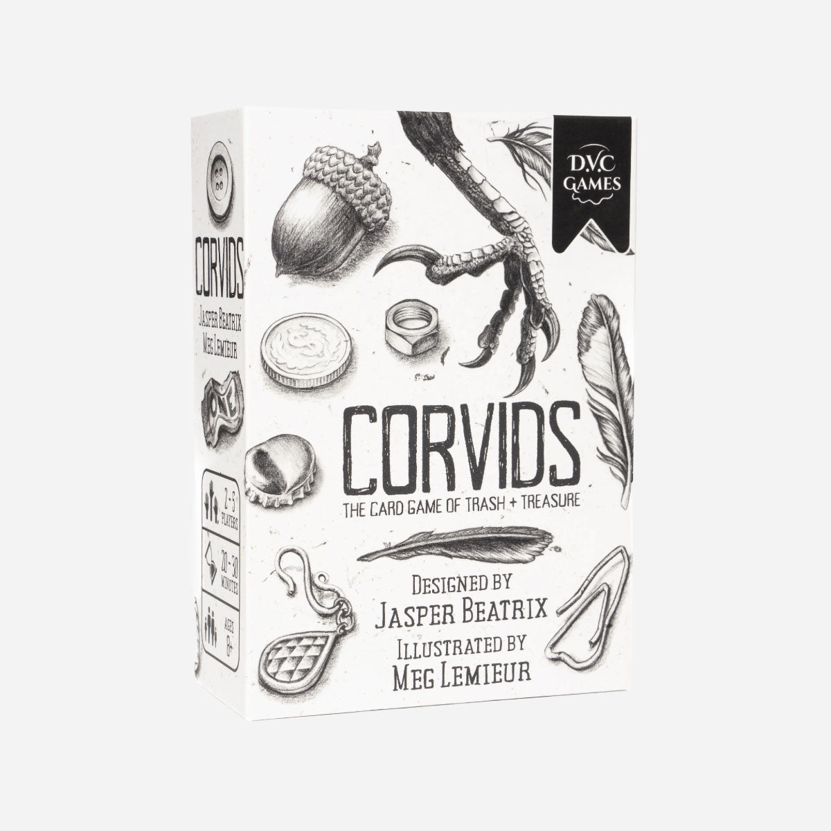 Corvids Board Game Made In Camelot