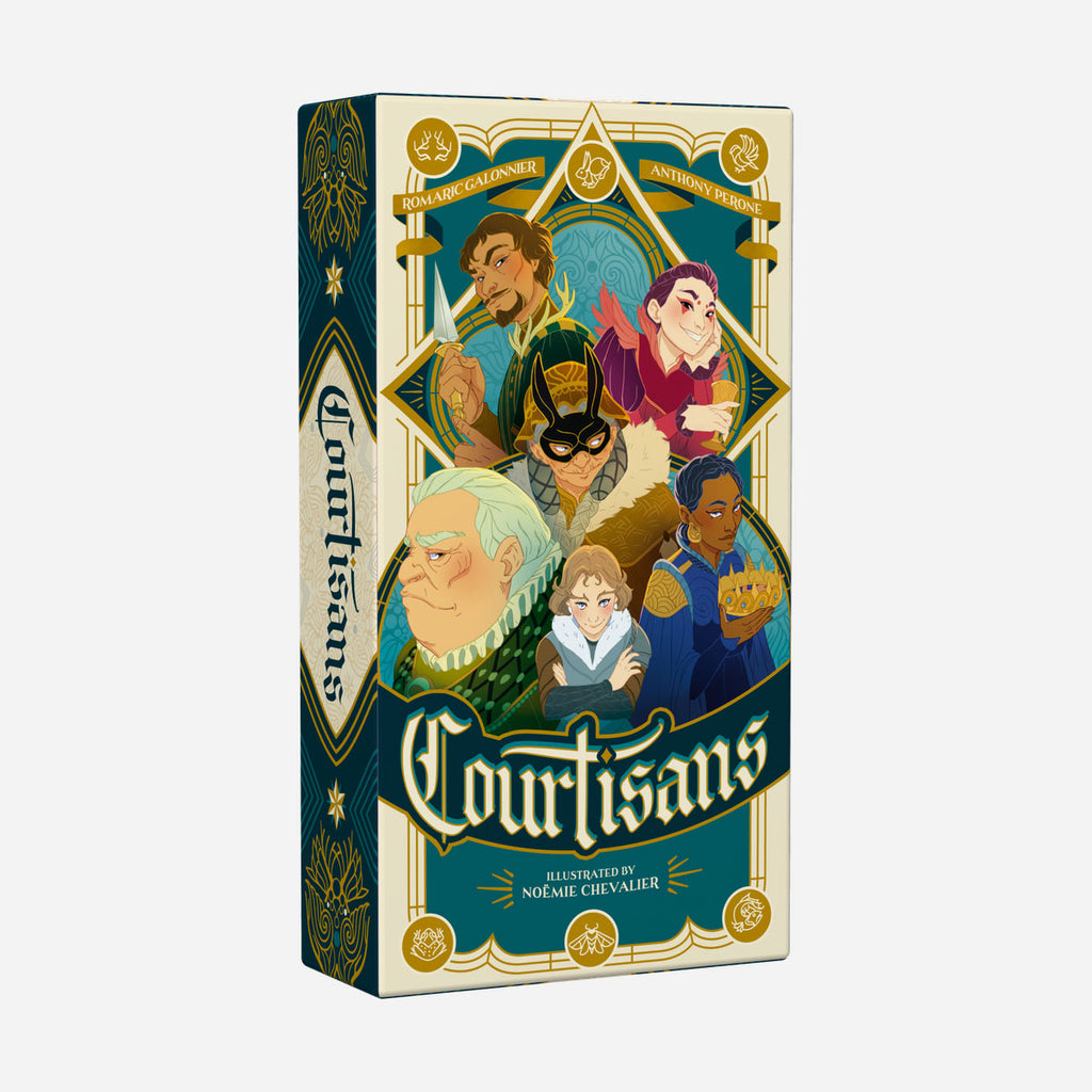 Courtisans Card Game Made In Camelot