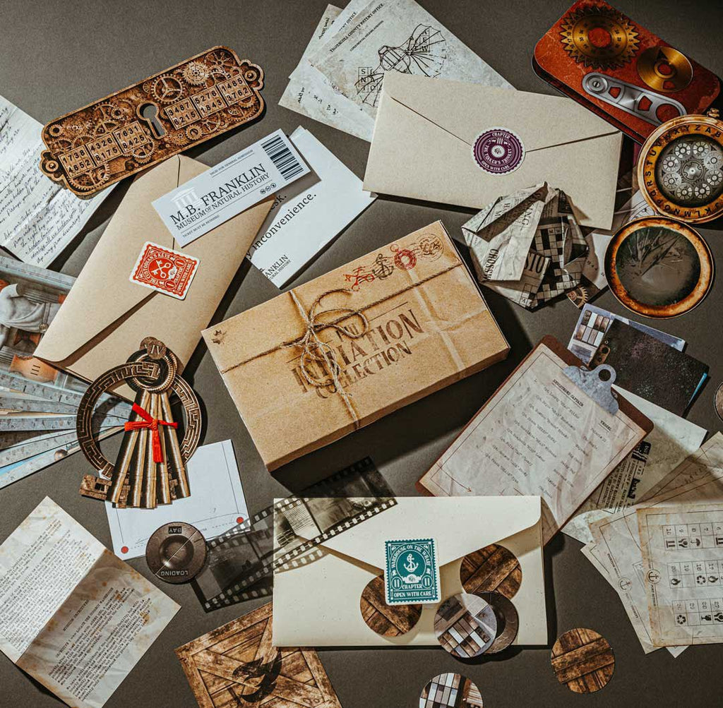 Curious Correspondence: Initiation Collection Escape Room Game - Made In Camelot