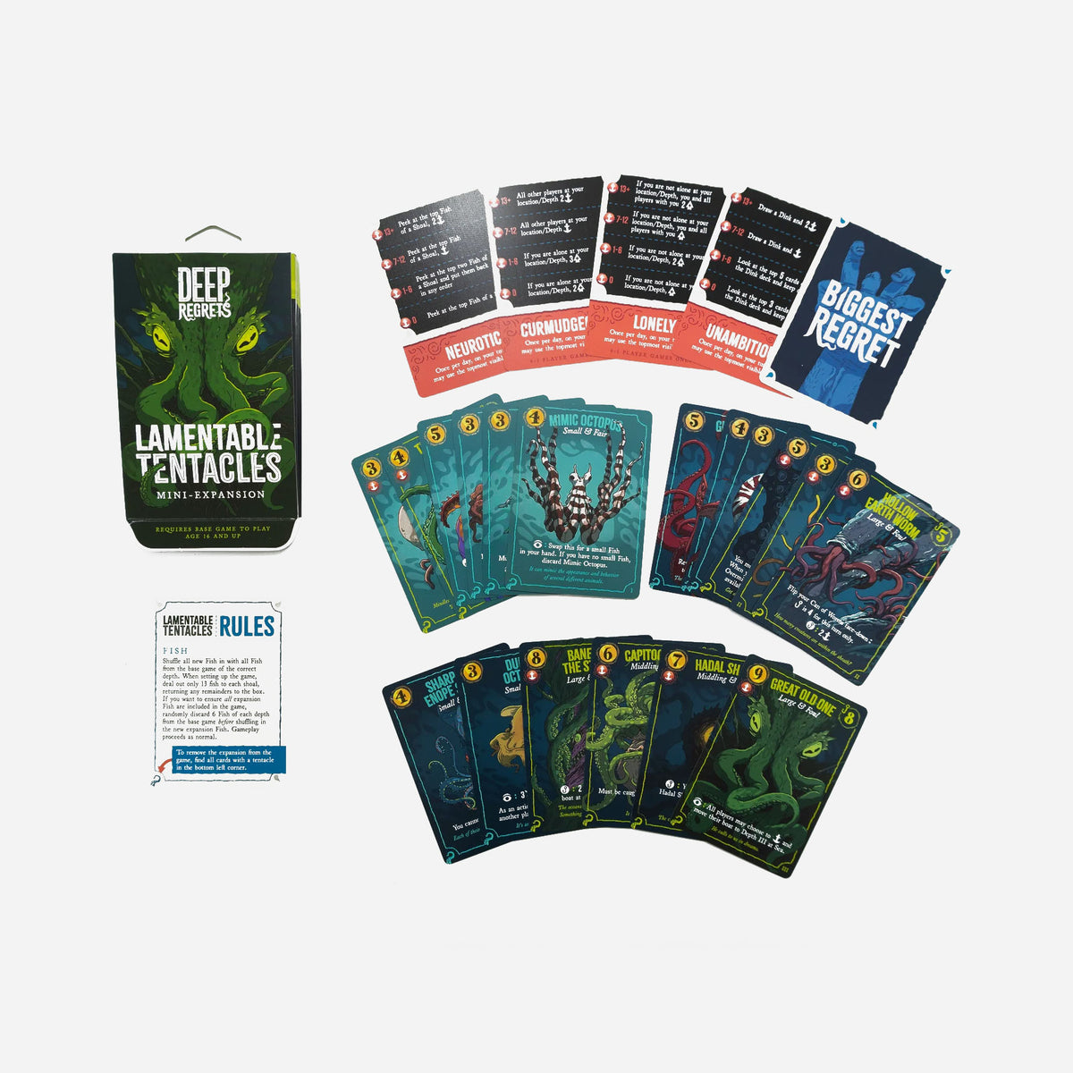 Deep Regrets: Lamentable Tentacles Mini-Expansion