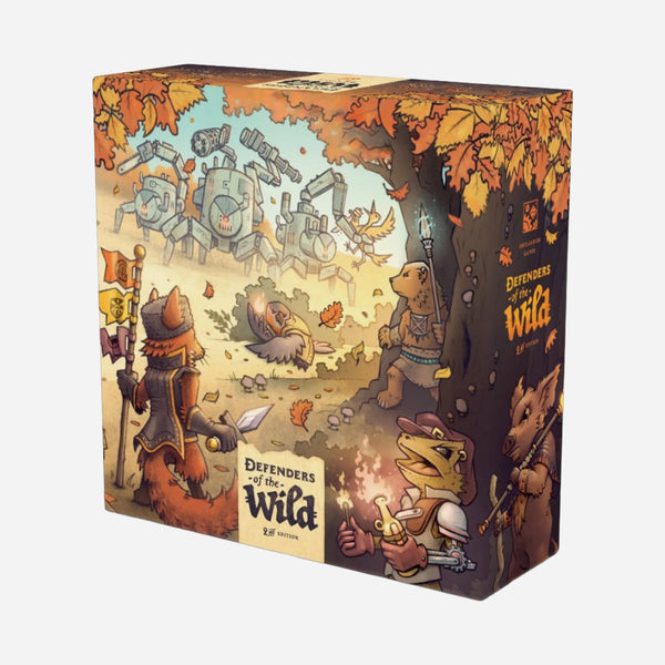 Defenders of the Wild Second Edition Board Game