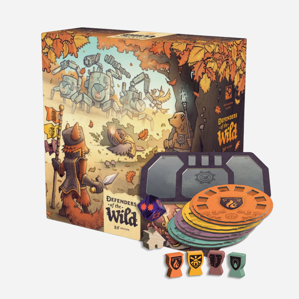 Defenders of the Wild Second Edition Board Game - Made In Camelot