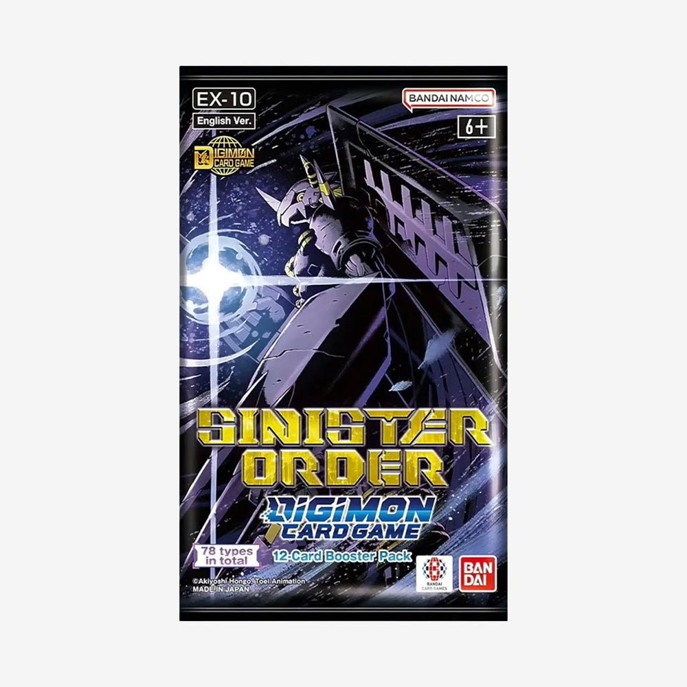 Digimon Sinister Order (EX10) Extra Booster - Made In Camelot