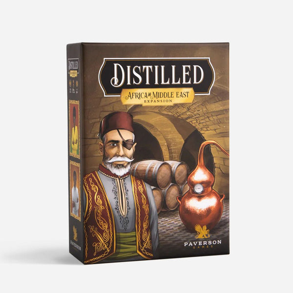 Distilled: Africa & Middle East Expansion Board Game - Made In Camelot