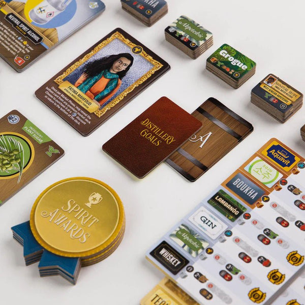 Distilled: Africa & Middle East Expansion Board Game - Made In Camelot