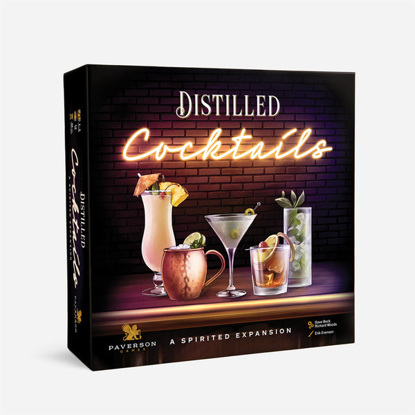 Distilled: Cocktails  Expansion Board Game