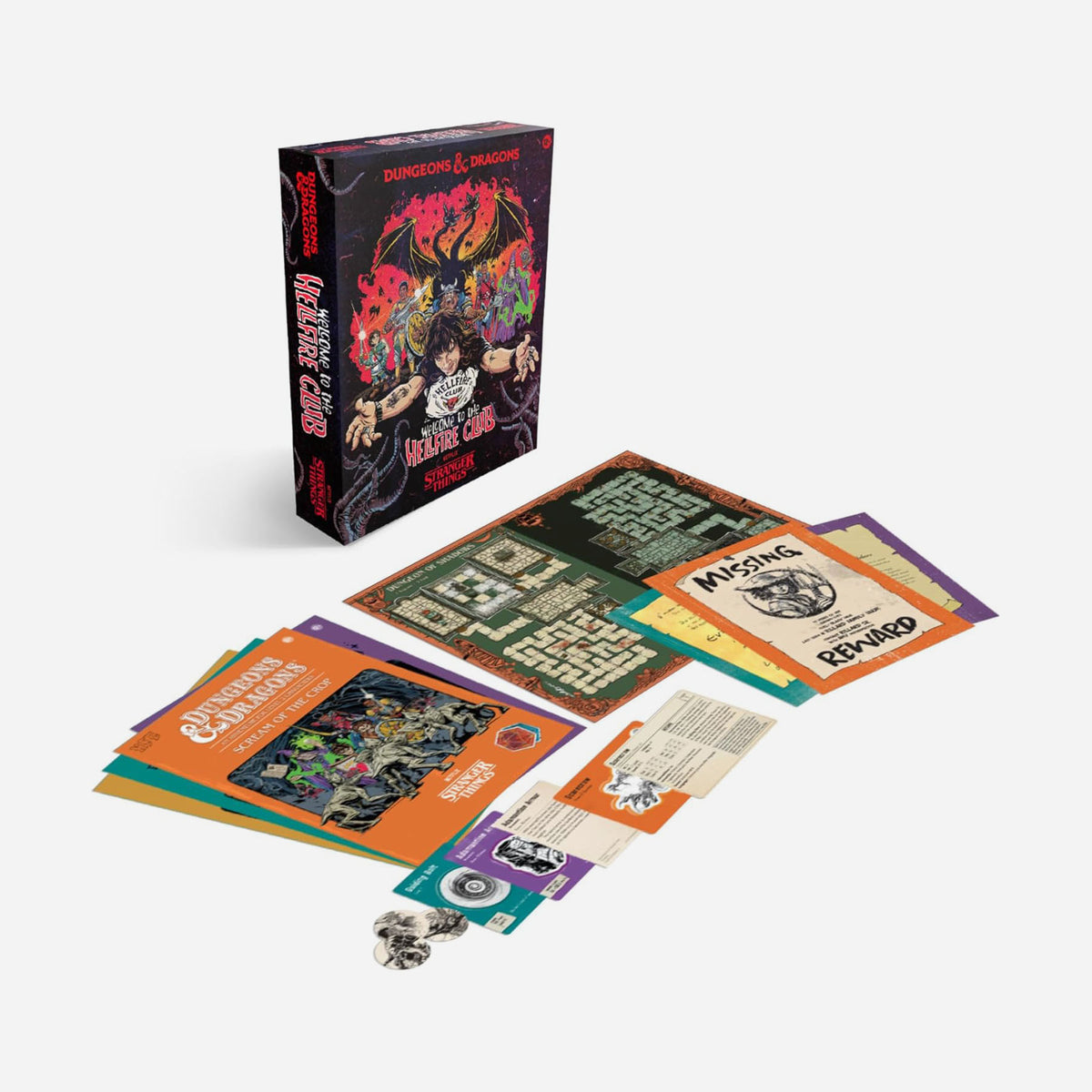 Dungeons & Dragons - Stranger Things - Welcome to the Hellfire Club Made In Camelot