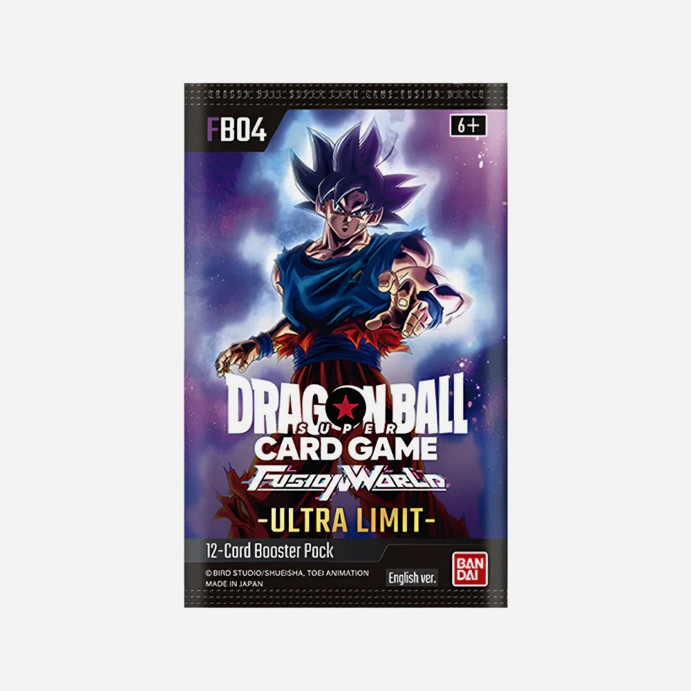 Dragon Ball Super TCG - Fusion World - FB04 - Ultra Limit - Booster Box (24 Packs)