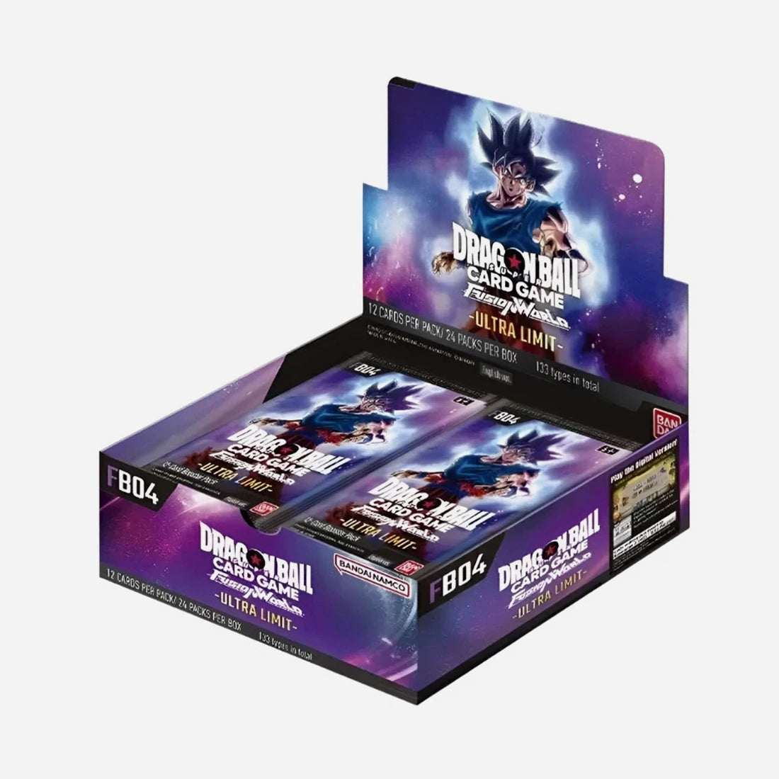 Dragon Ball Super TCG - Fusion World - FB04 - Ultra Limit - Booster Box (24 Packs)