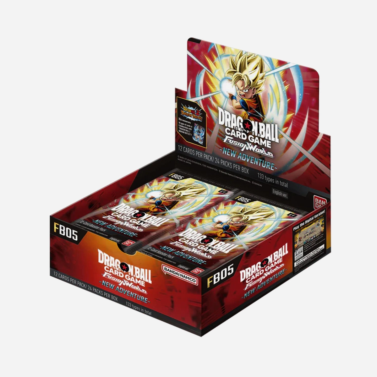 Dragon Ball Super TCG - Fusion World - New Adventure (FB05) - Booster Box (24 Packs)