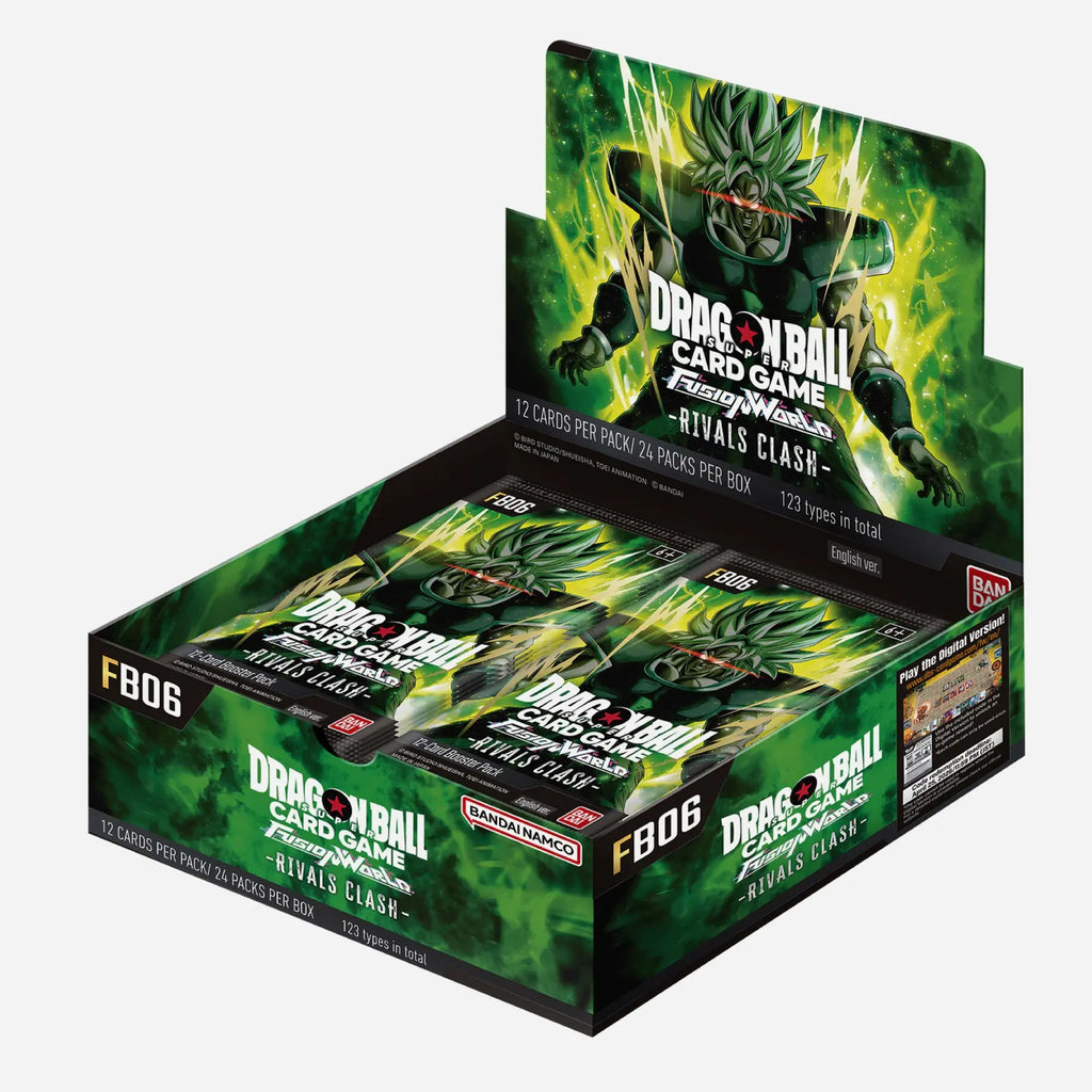 Dragon Ball Super TCG - Fusion World - Rivals Clash - FB06 - Booster Box (24 packs) - Made In Camelot