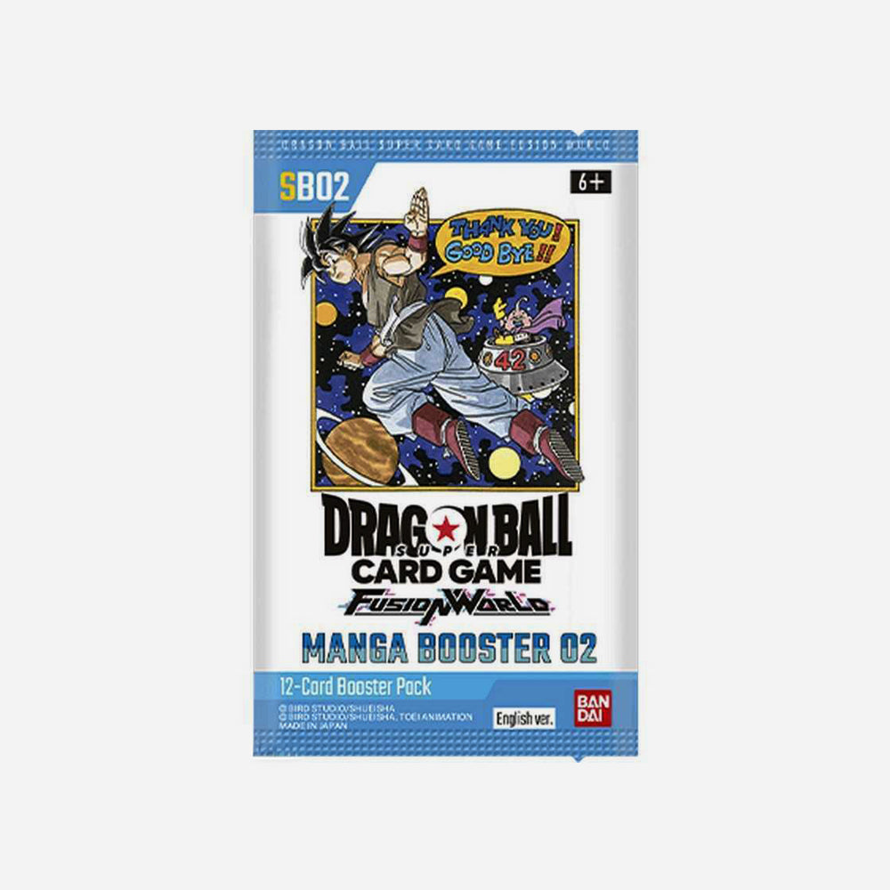 Dragon Ball Z - Fusion World: Manga Set 02 (SB02) - Booster Box (24 Packs) Made In Camelot