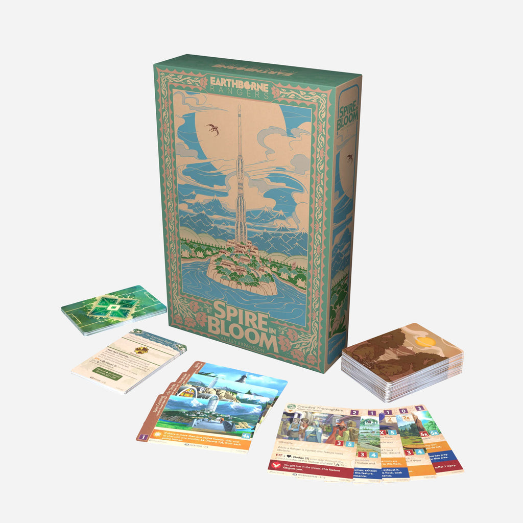 Earthborne Rangers: Spire in Bloom Valley Board Game
