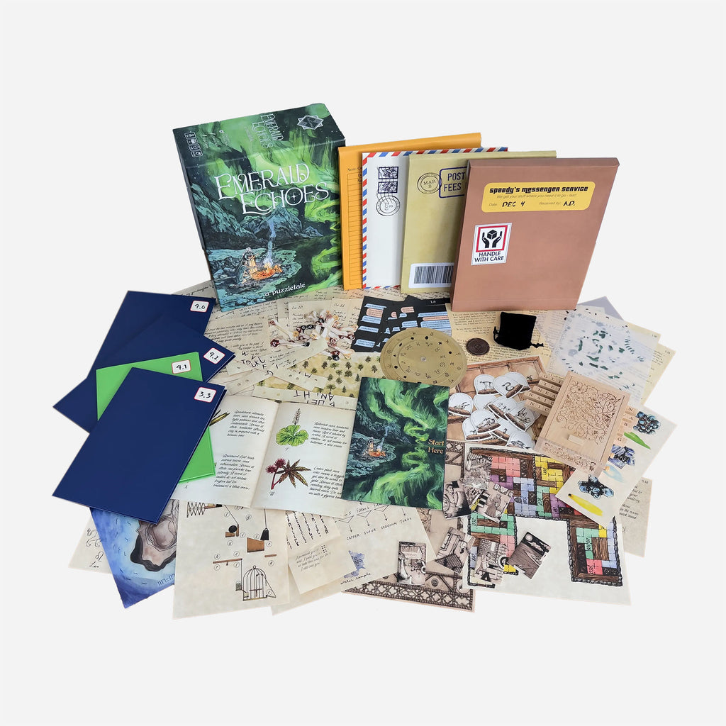 Emerald Echoes Puzzle Game - Made In Camelot