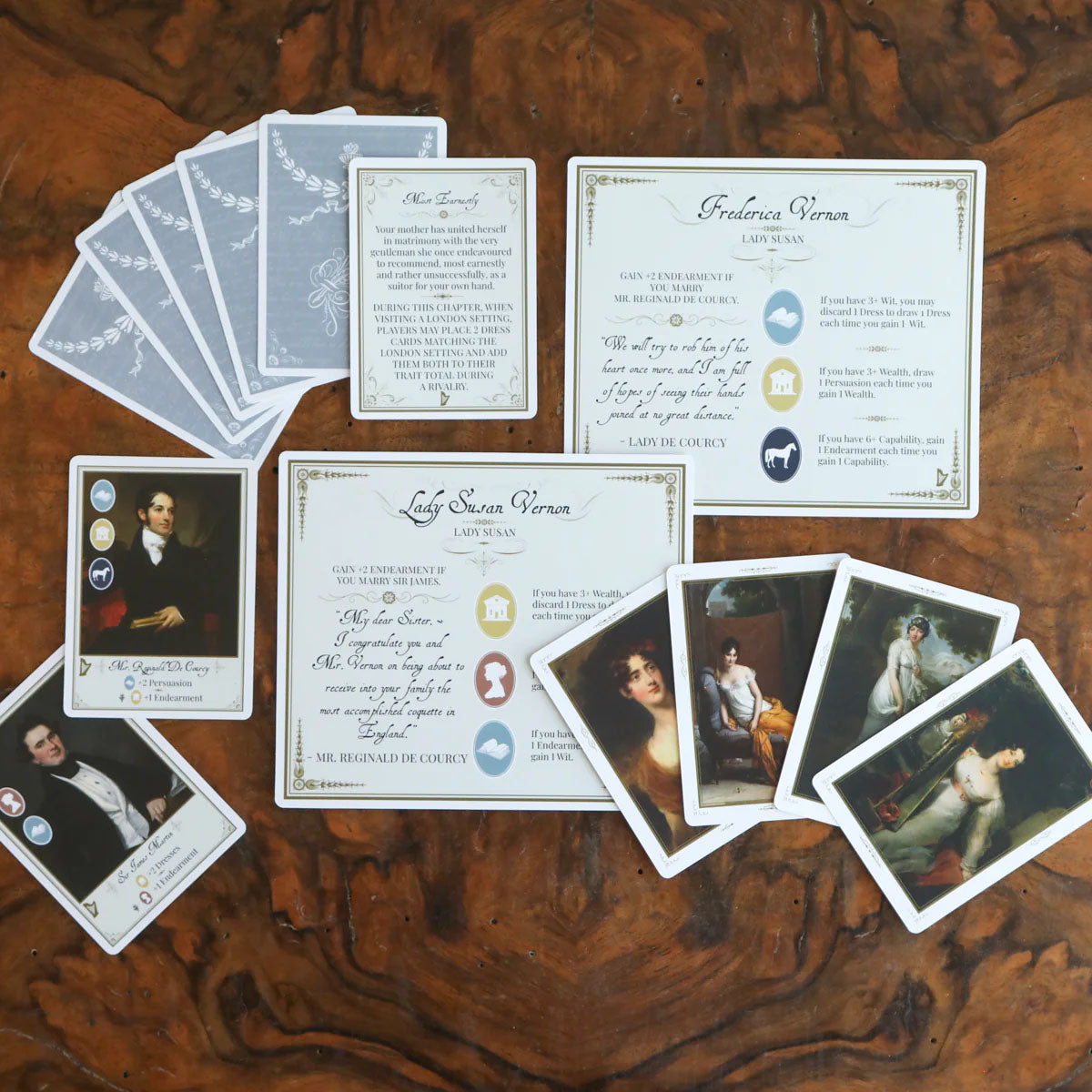 Endearment: The Season in London Board Game Made In Camelot