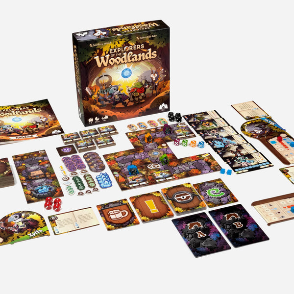 Explorers of the Woodlands Board Game