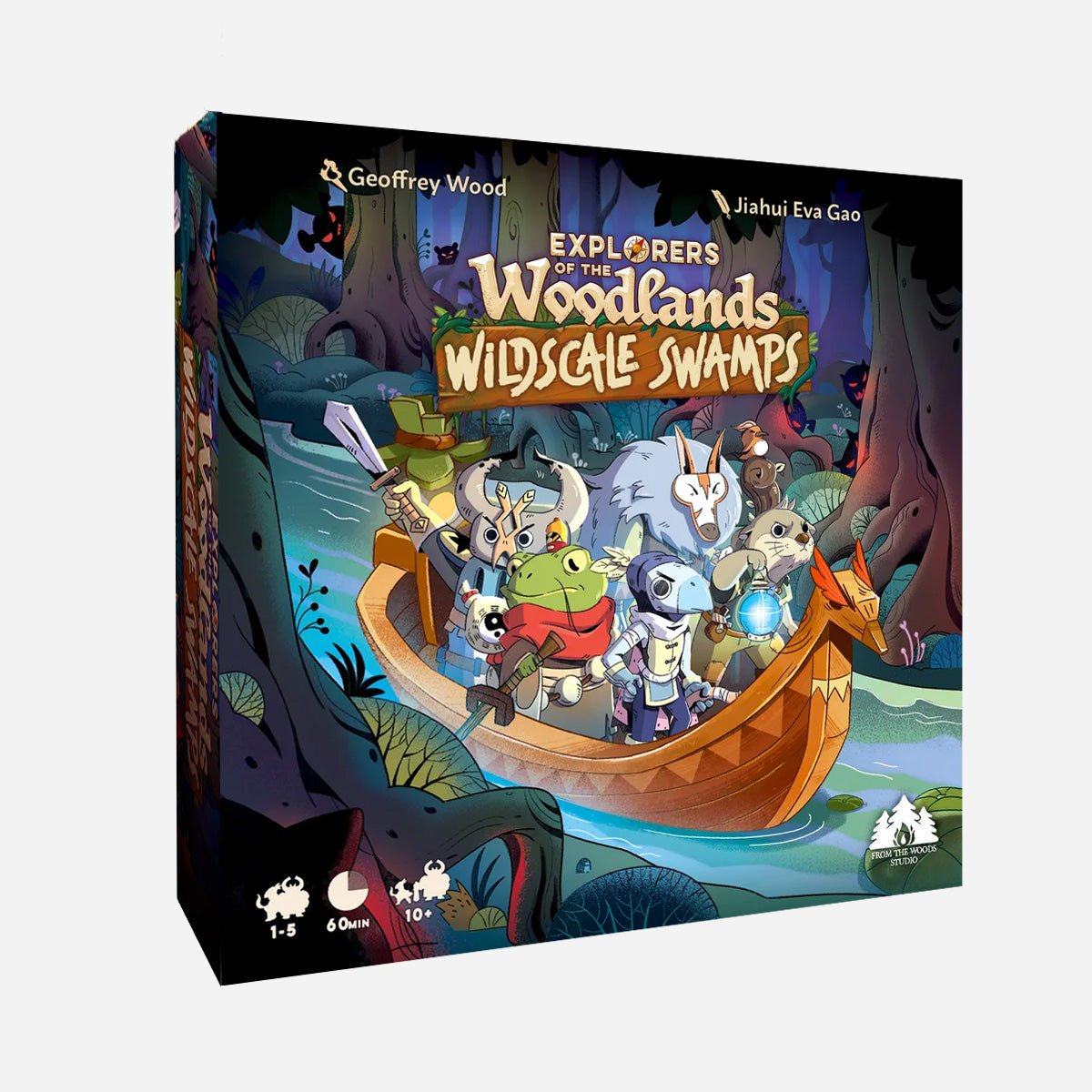 Explorers of the Woodlands Board Game: Wildscale Swamps Expansion - Made In Camelot