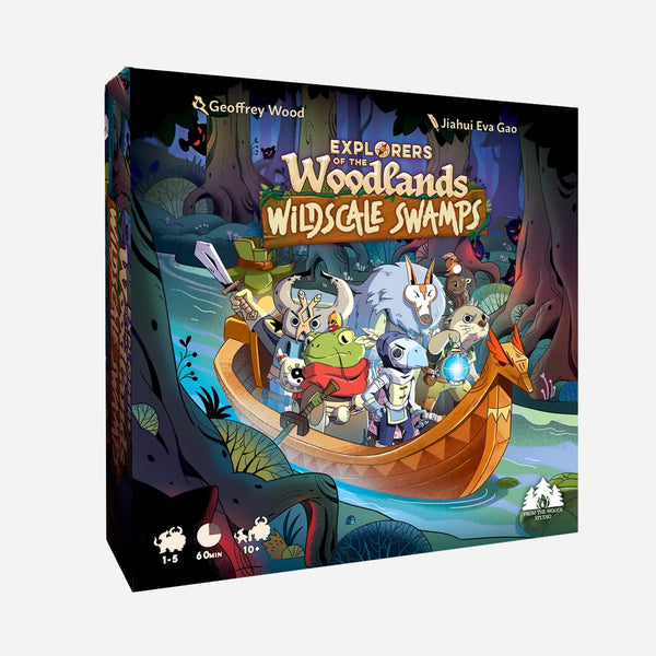 Explorers of the Woodlands Board Game: Wildscale Swamps Expansion