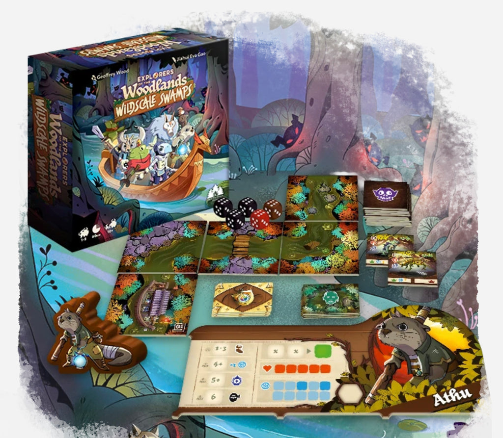 Explorers of the Woodlands Board Game: Wildscale Swamps Expansion - Made In Camelot