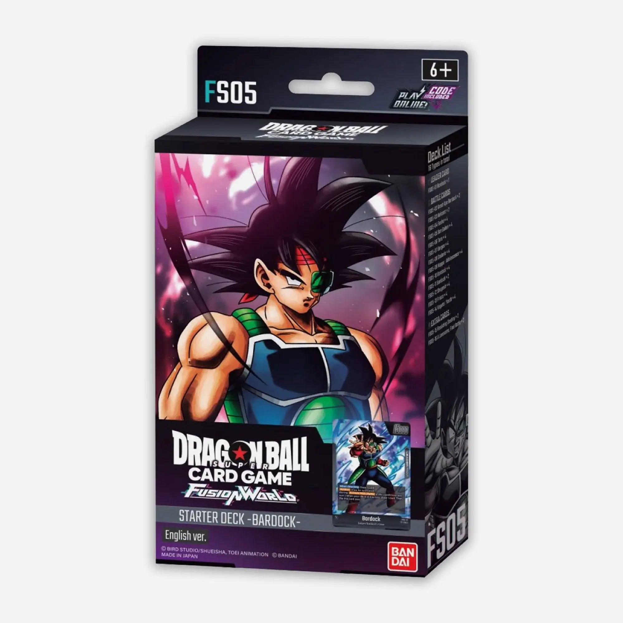 Dragon Ball Super TCG - Starter Deck Fusion World Bardock FS05 - Made In Camelot